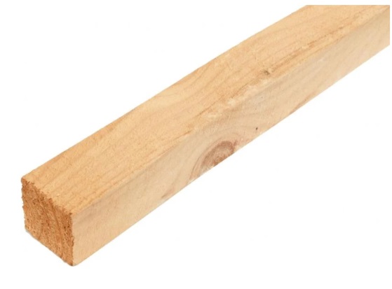 Брус хв. порід оброблений 50х50х3000